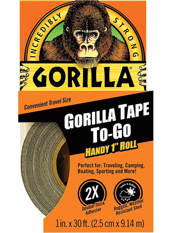 Gorilla Tape To-Go Handy 1 Inch Roll