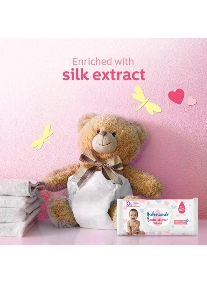 Johnson'S Gentle All Over Baby Wipes