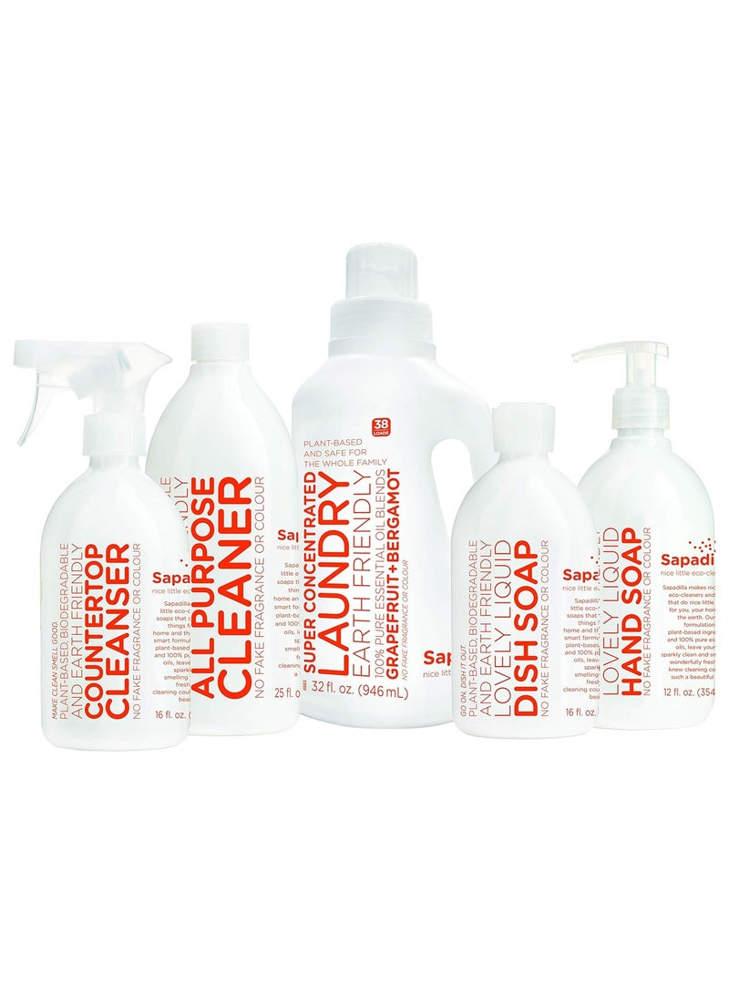 Sapadilla All Purpose Cleaner Grapefruit & Bergamot