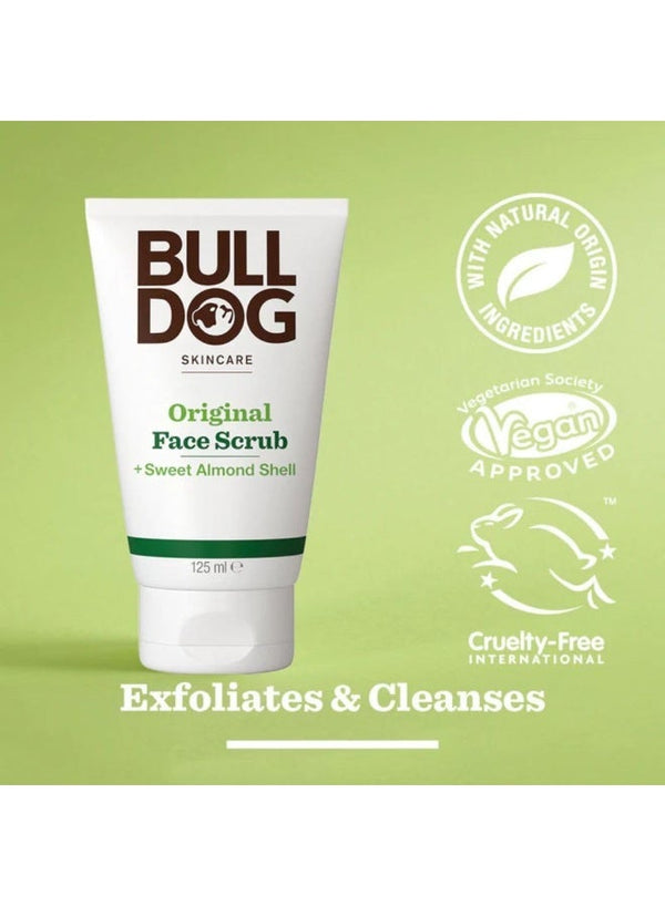 Exfoliating Face Scrub for Men 125 ML - Bull Dog