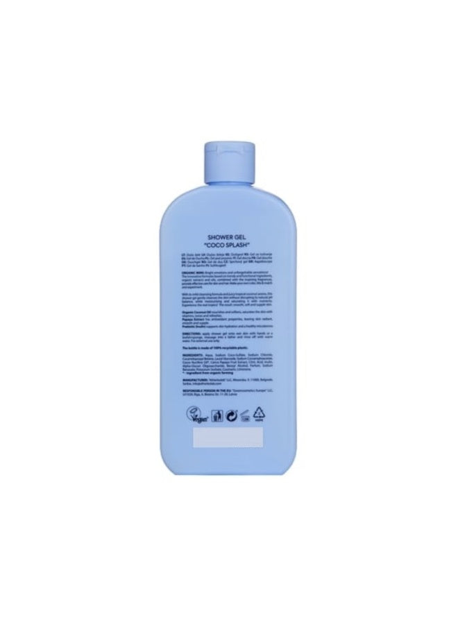 coco splash, coco splash shower, coconut oil, coconut oil papaya, gel organic, gel organic coconut, oil papaya, oil papaya extract, organic coconut, organic mimi, papaya extract, shower gel, shower gel organic, splash shower, splash shower gel