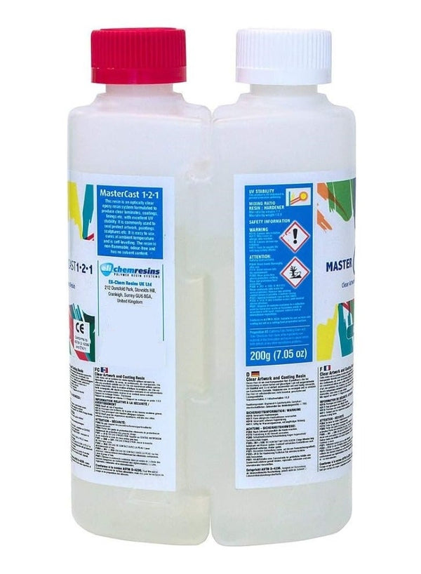 MASTERCAST 1-2-1 Clear Art Coating Resin 200 G