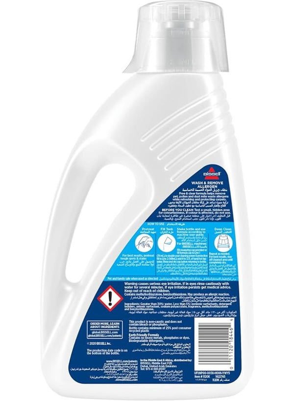 Bissell Wash And Remove Allergen Carpet Cleaner