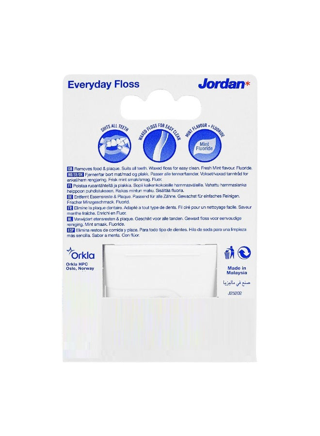 cool dry, day mint, day mint flavor, dental floss, dental floss 30m, every day, every day mint, flavor dental, flavor dental floss, floss 30m, gum line, jordan, mint flavor, mint flavor dental, roll make