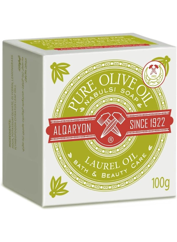 alqaryon, bath beauty, beauty care, care 100g, laurel oil, laurel oil pure, nabulsi soap, oil nabulsi, oil nabulsi soap, oil pure, oil pure olive, olive oil, pure olive, pure olive oil, soap bath