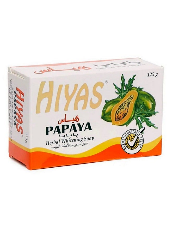Hiyas Papaya Herbal Whitening Soap 125 Gm