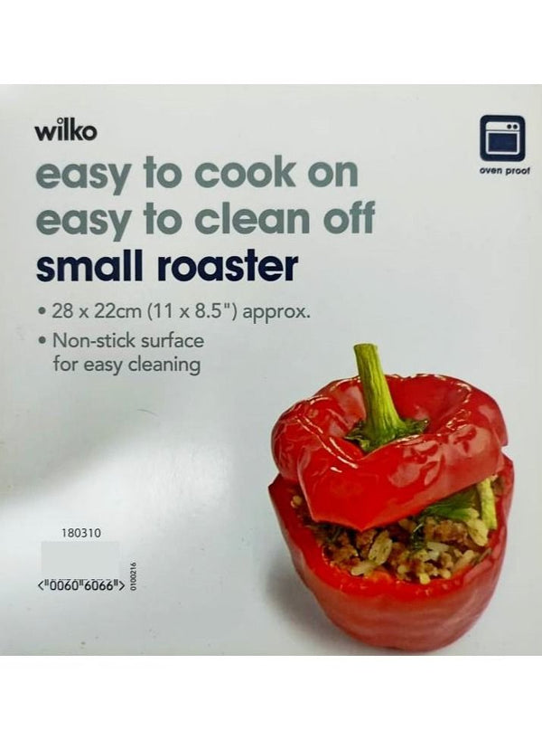 Wilko Carbon Steel Roaster Pan Grey