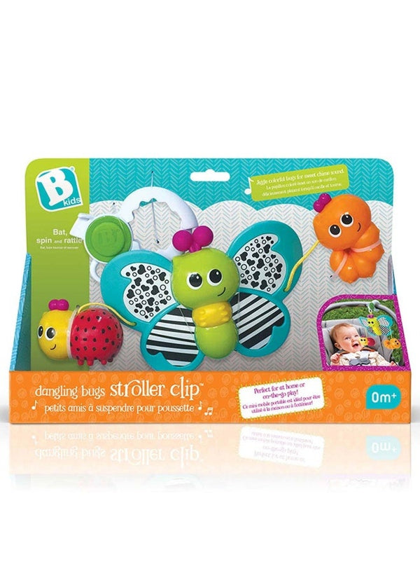 Bkids Dingling Bugs Stroller Clip Toy
