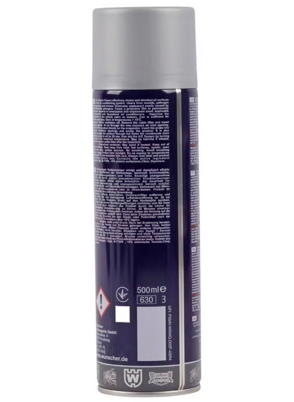 air key, cleaner spray, cleaner spray w-7161, cool dry, deep cleaning, foam a c, mist keep, name a c, one time, spray w-7161, system cleaner, system cleaner spray, time full, type foam, wunscher