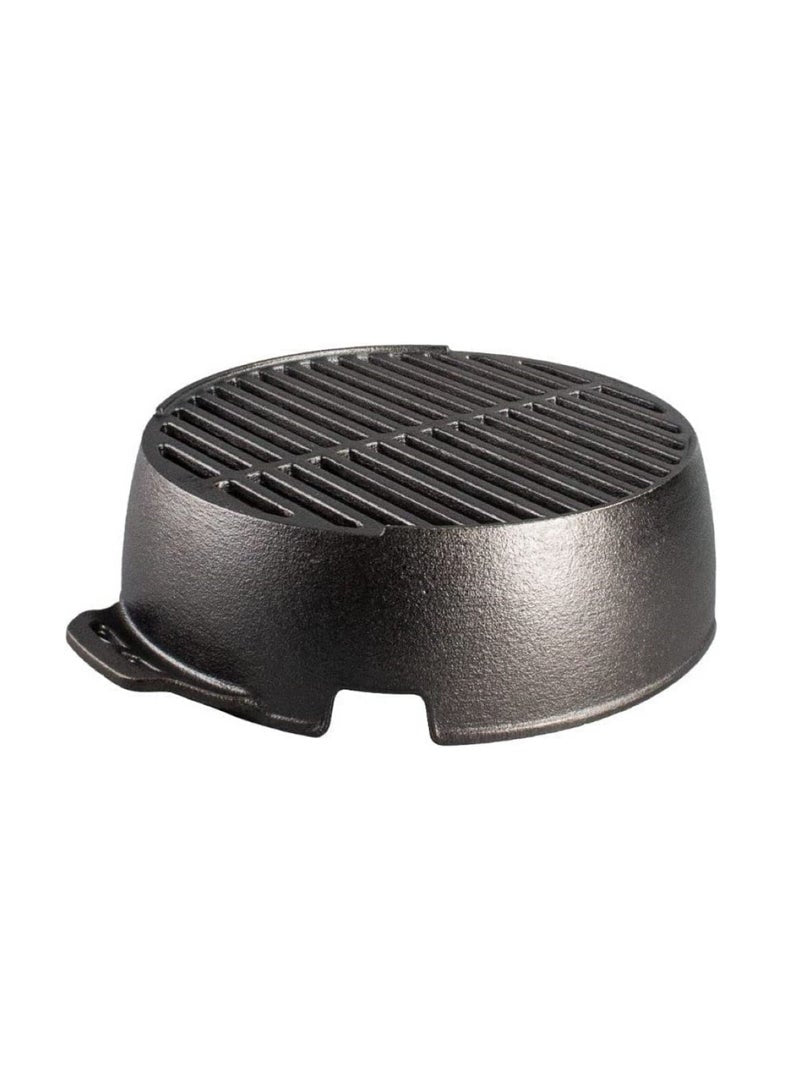 Lodge 12 Inch Cast Iron Kickoff Grill