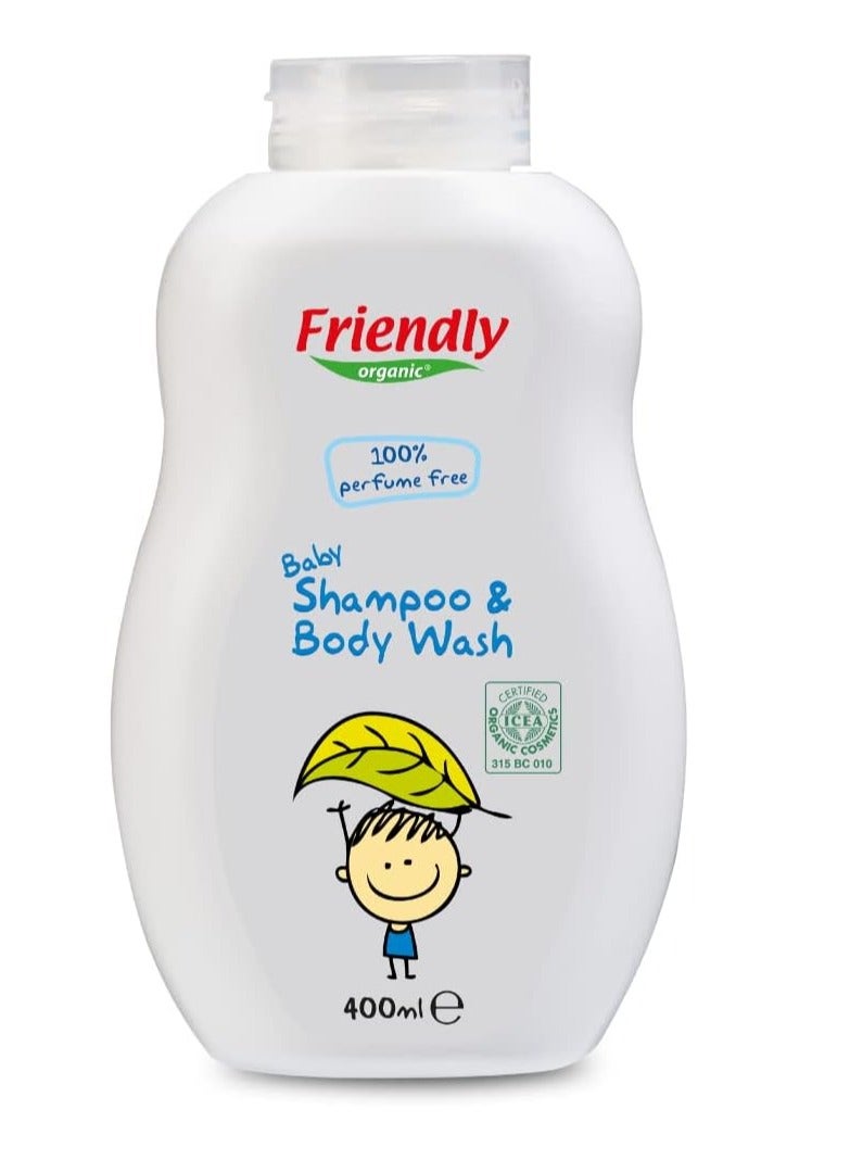 Friendly Organic Baby Shampoo & Body Wash