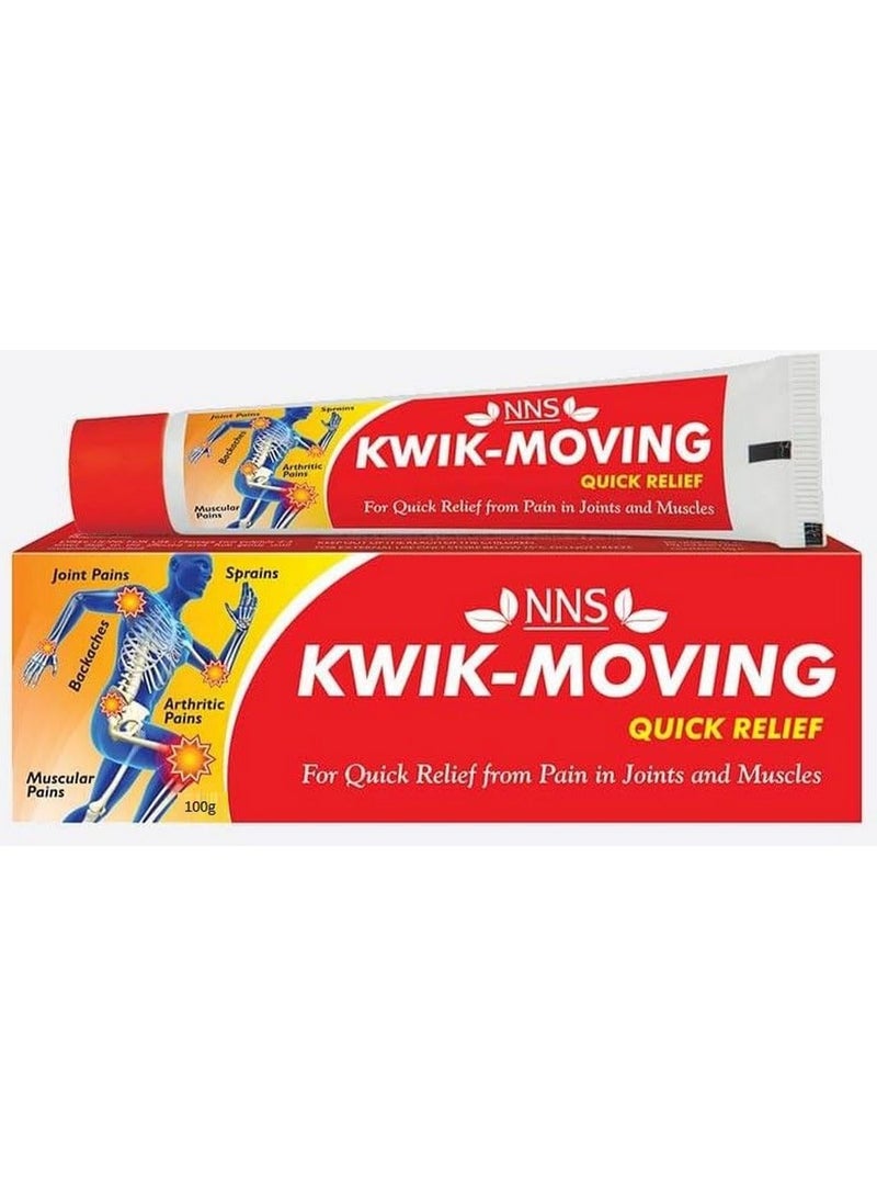 NNS Kwik Moving Quick Relief Ointment 100G
