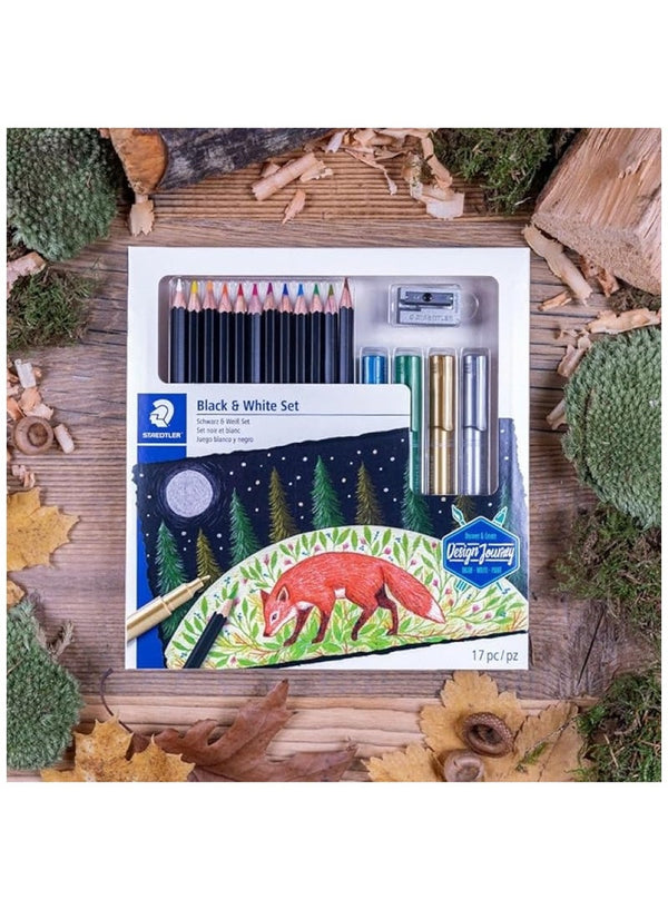 Staedler Design Journey Black And White Set