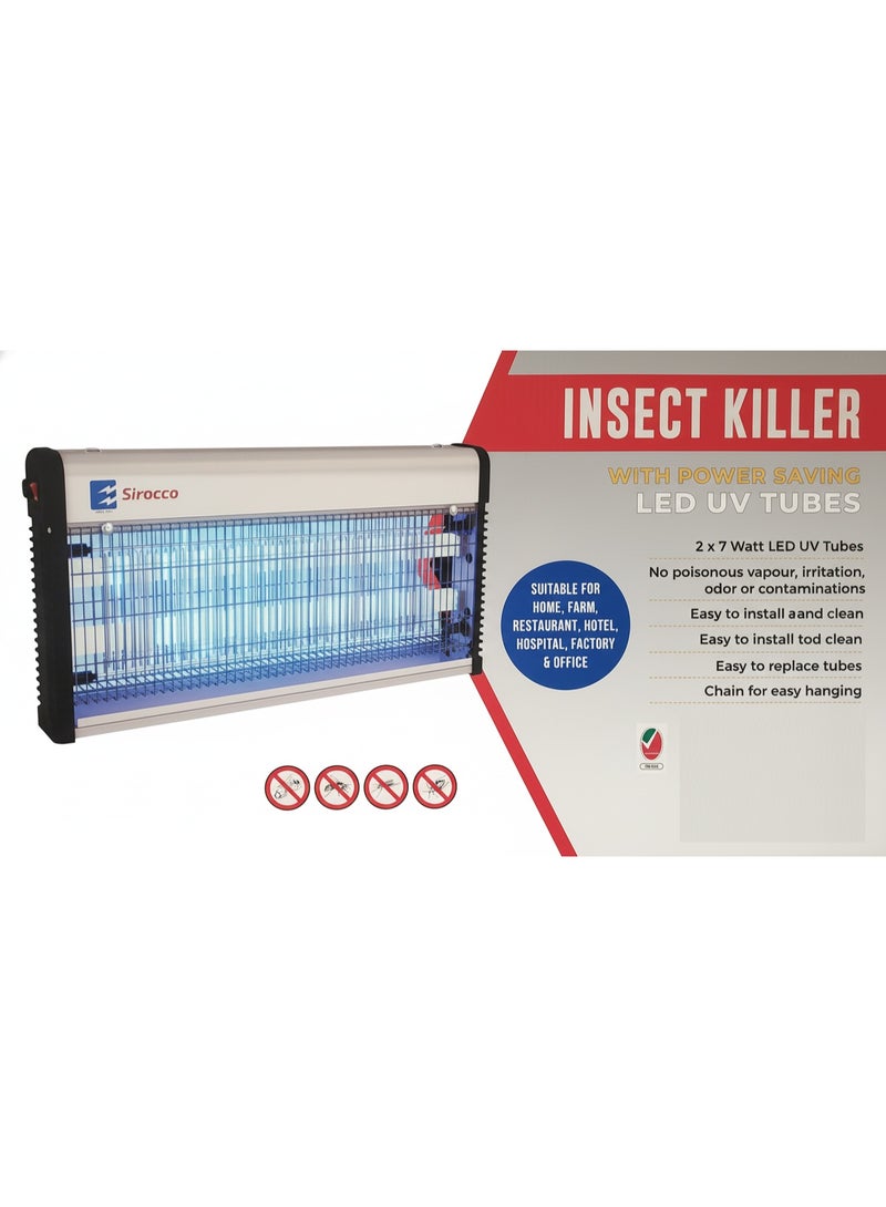 SIROCCO Insect Killer With UV LED Tubes