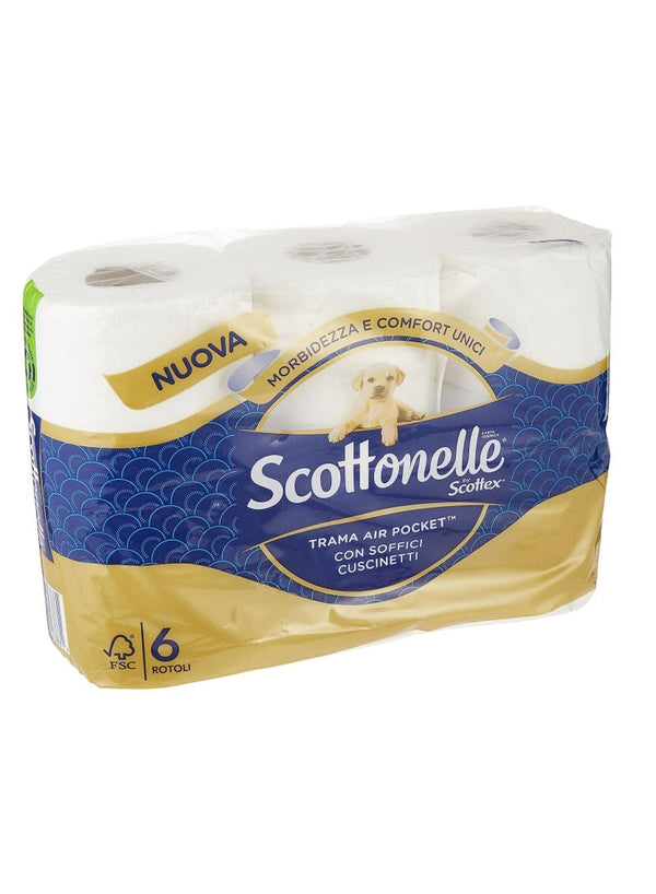 Scottex Scottonelle Bath Tissue Rolls for Everyday Comfort