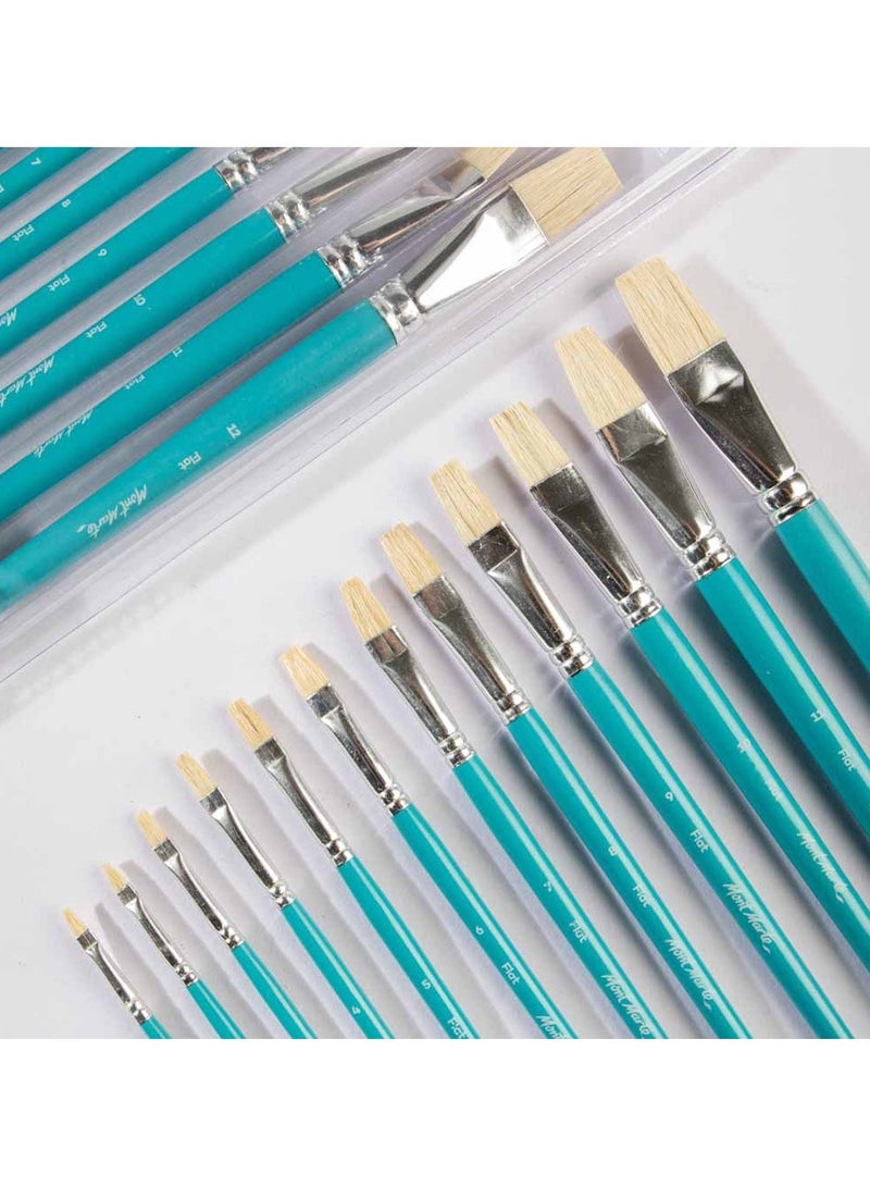 Mont Marte Studio Artist Brushes Set 12 Pieces