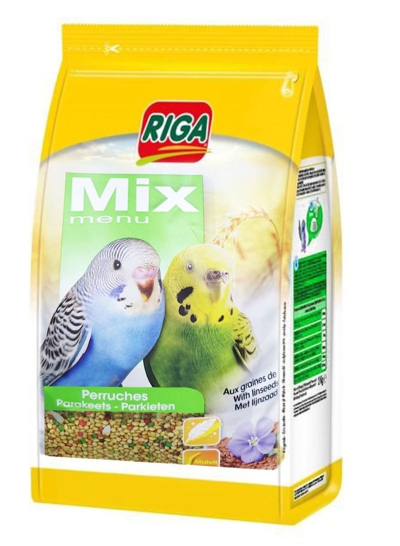 Riga Mix Menu For Parakeets 900 G