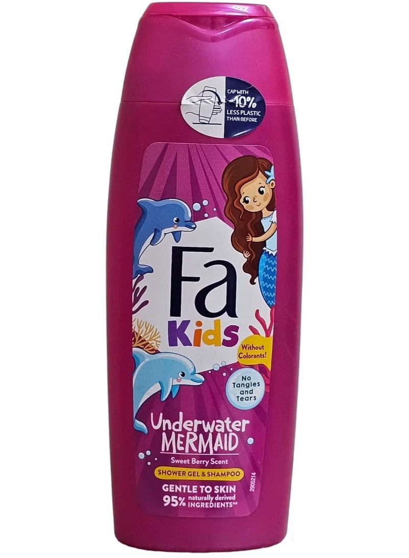 Fa Kids Mermaid Shower Gel & Shampoo 250 ML