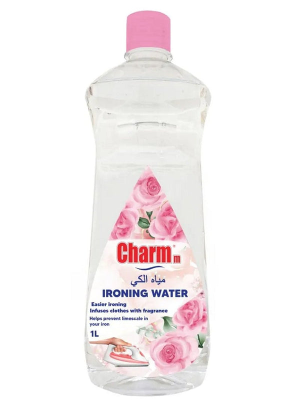 CHARMM Ironing Water Rose 1L for Effortless Ironing