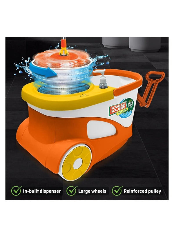 Kress Kleen Cyclone Spin Mop And Bucket Set