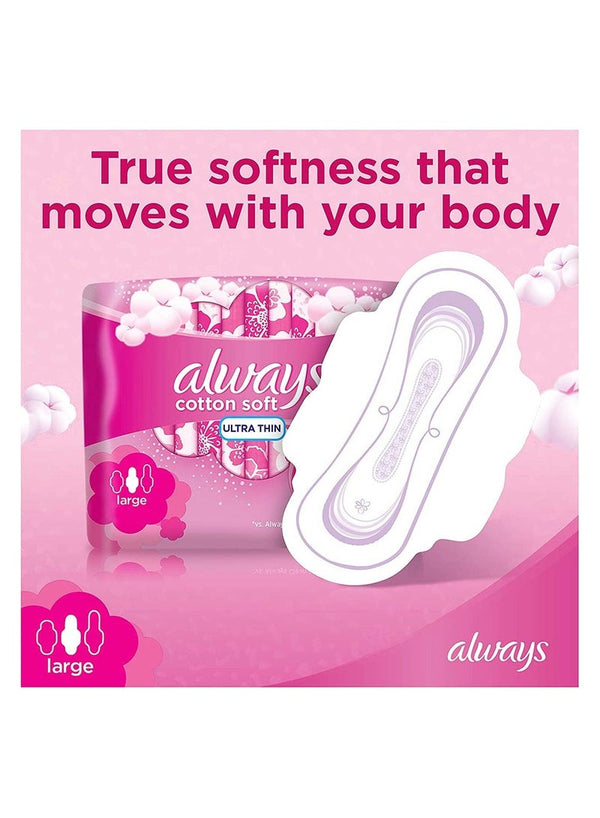 Always Cotton Soft Ultra Thin Sanitary Pads