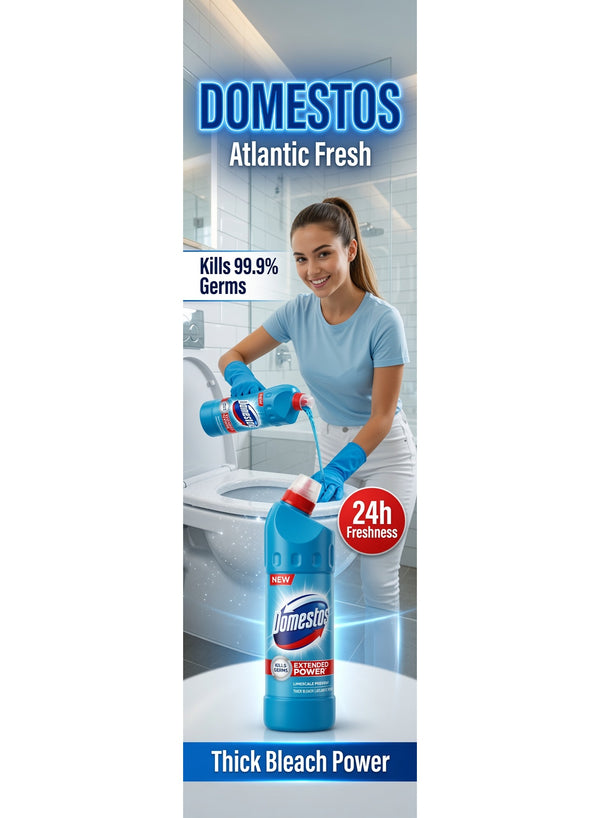 24h atlantic, 24h atlantic fresh, atlantic fresh, atlantic fresh thick, cleaner 24h, cleaner 24h atlantic, consistency bleach, deep cleaning, domestos, fresh thick, fresh thick consistency, home key, multi-purpose, thick consistency, thick consistency ble