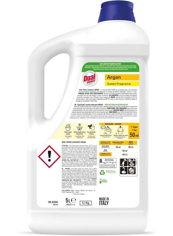 Dual Power Fabric Softener Argan 5L