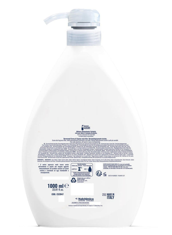 Dermomed Aloe Purity Liquid Hand Wash 1000 ML
