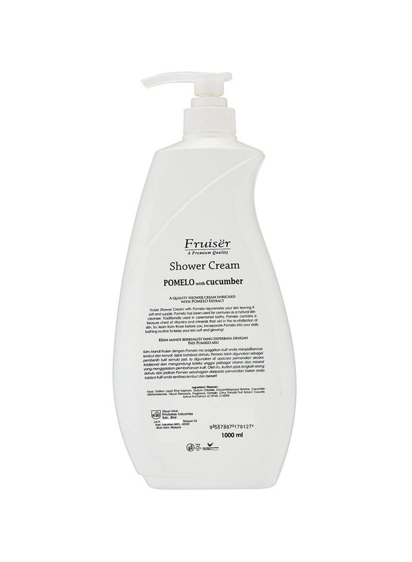 Fruiser Shower Cream Pomelo with Cucumber 1000 Ml
