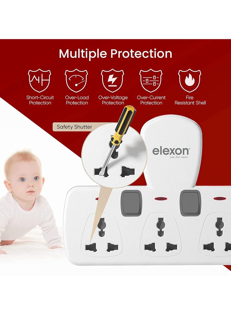 Elexon 3Way Power T Socket