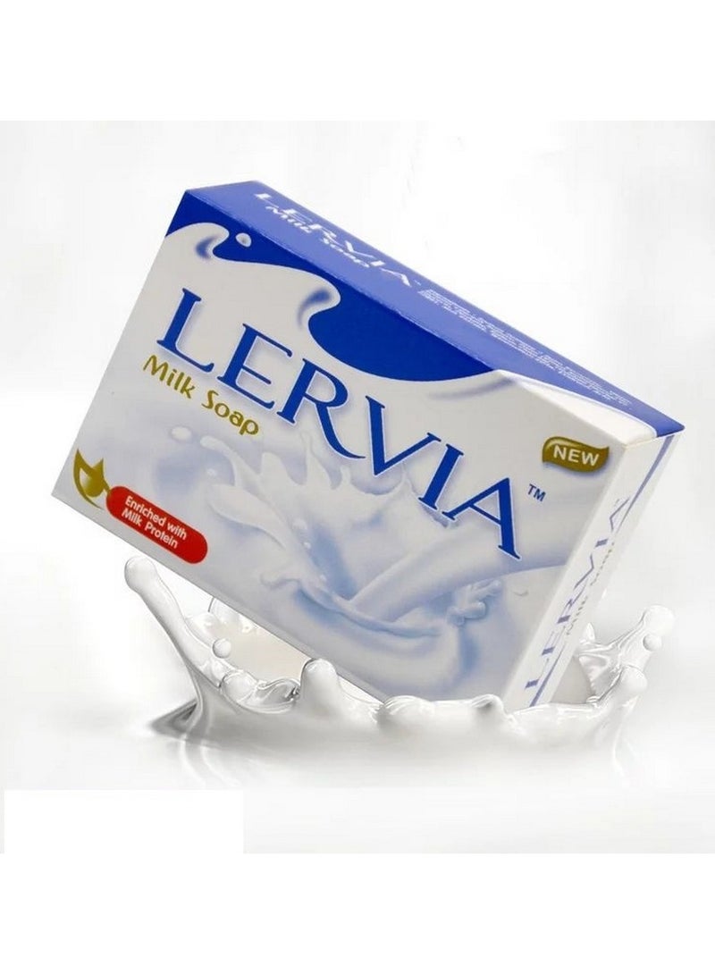 LERVIA Milk Protein Soap 90g - Moisturizing Skin Care