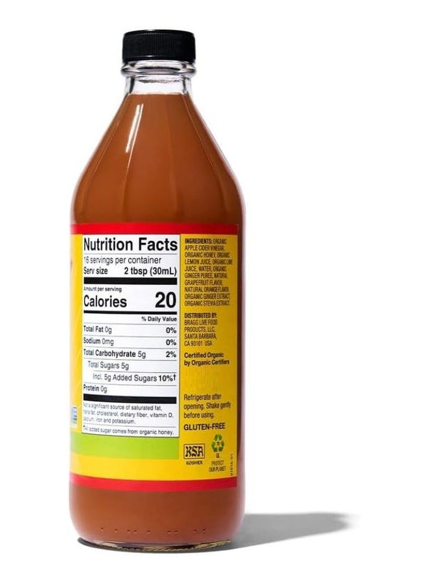 Bragg Organic Apple Cider Vinegar With The Mother