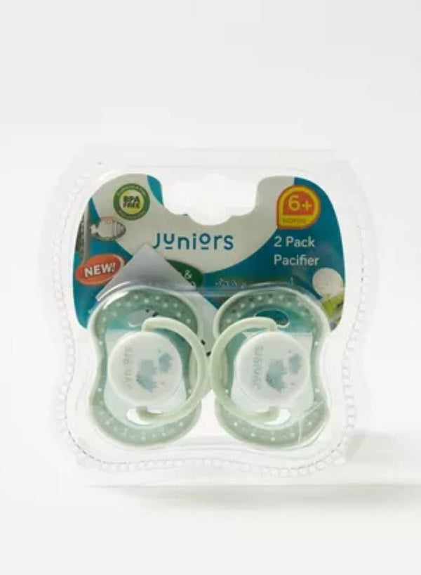 JUNIORS Dino World 2-Piece Soother Set for Infants