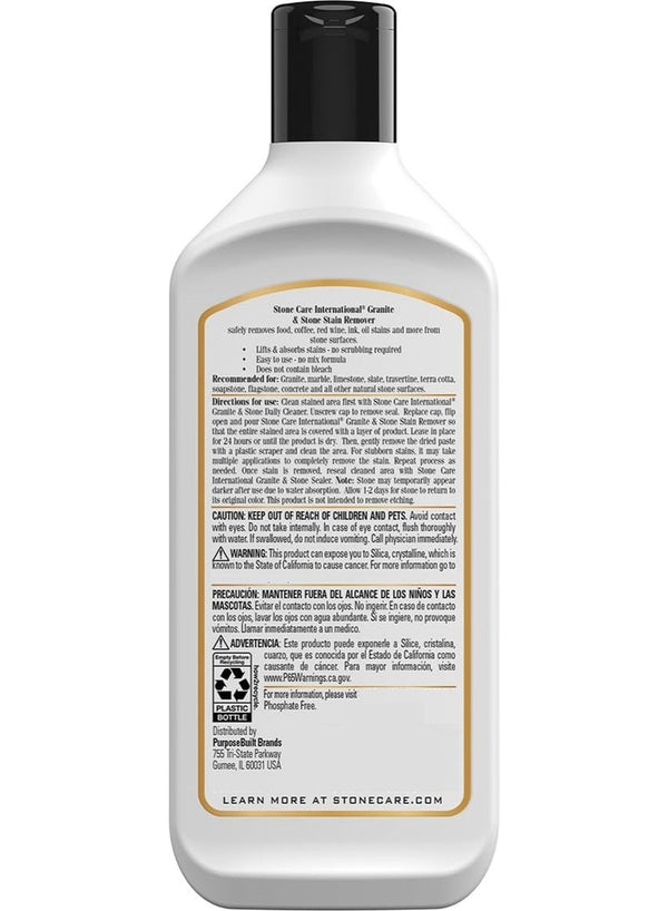 Stone Stain Remover 283g - STONE CARE International