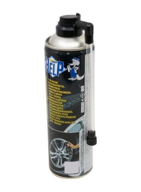 SUPER HELP Tyre Inflator And Sealer 500 ML