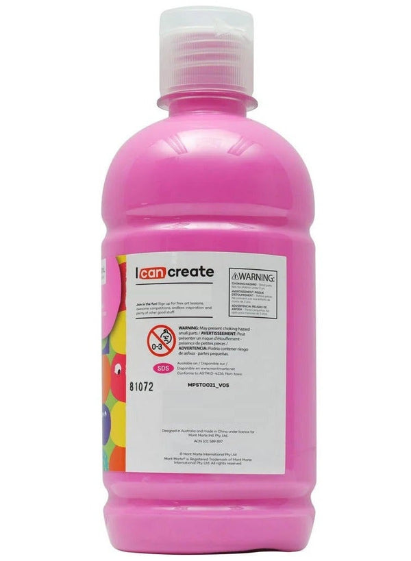 Mont Marte Poster Paint 500 ML Pink