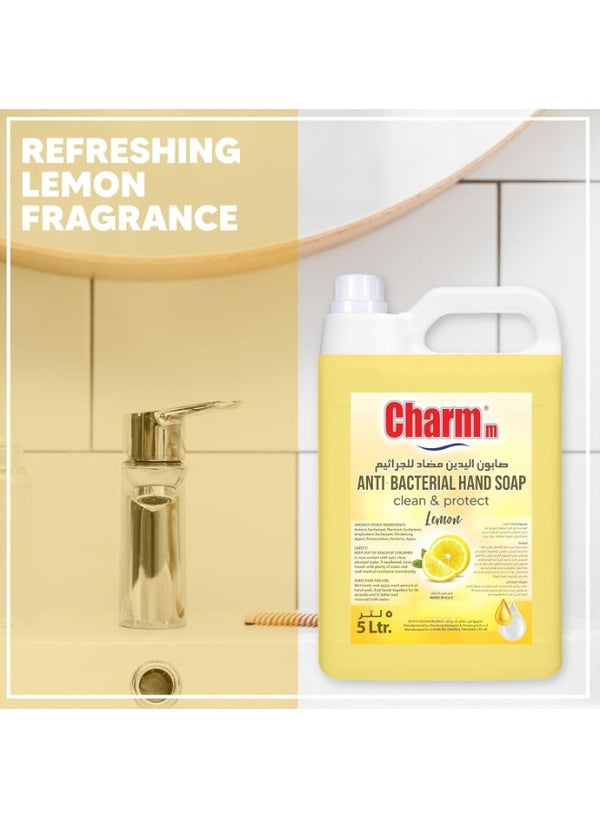 CHARMM Anti-Bacterial Hand Soap Lemon 5 Liters