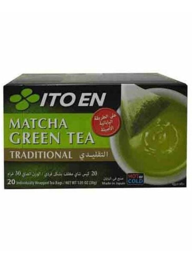 Ito En Matcha Green Tea 20 Tea Bags