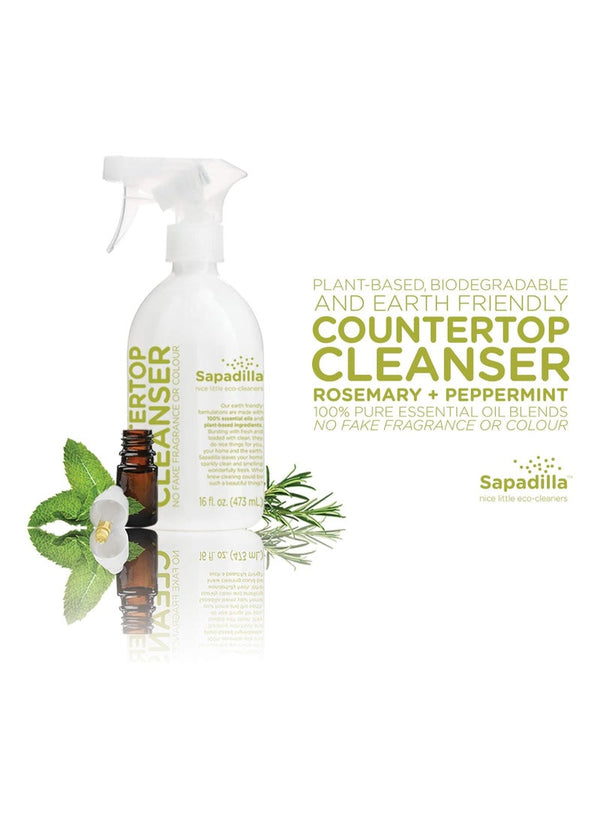 Eco-Friendly Countertop Cleanser - Sapadilla