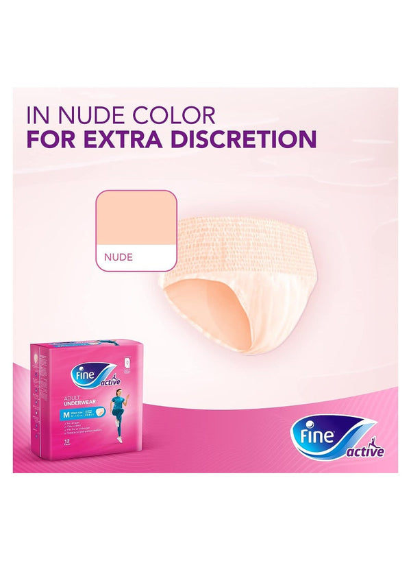 Fine Active Postpartum Diapers Medium Size Pack