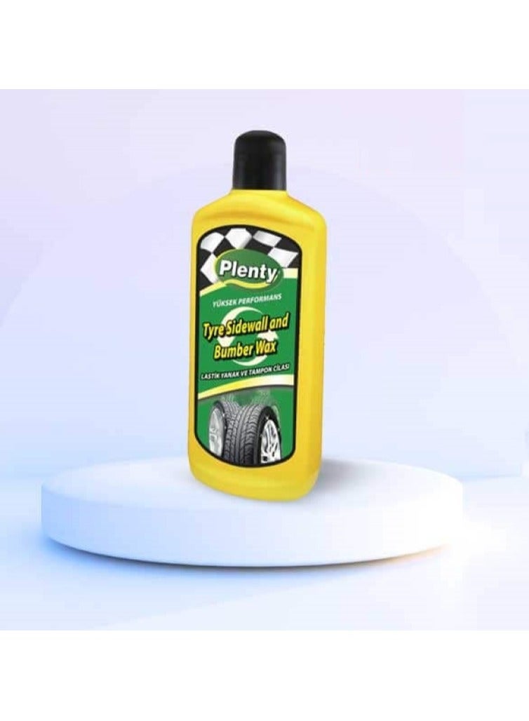 PLENTY Tyre Sidewall And Bumper Wax 250 ML