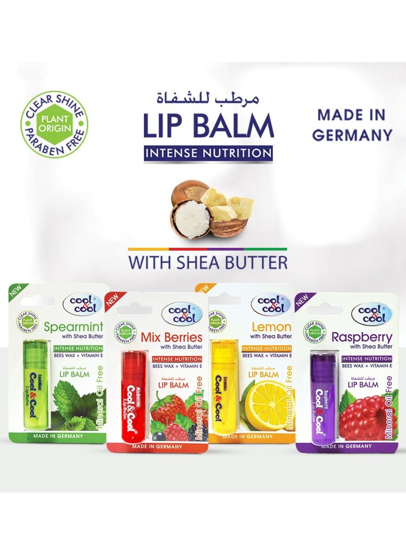 Cool & Cool Lip Balm Mix Berries - 4.6 Gram