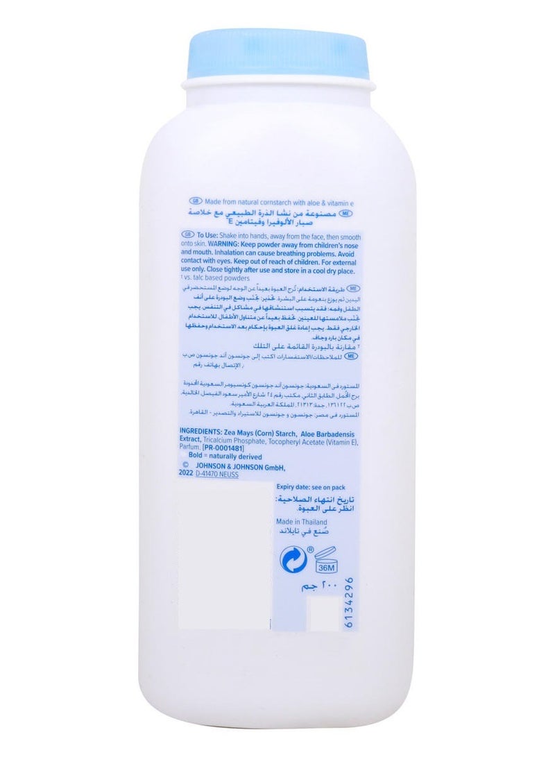 Johnson'S Baby Aloe & Vitamin E Powder 200G