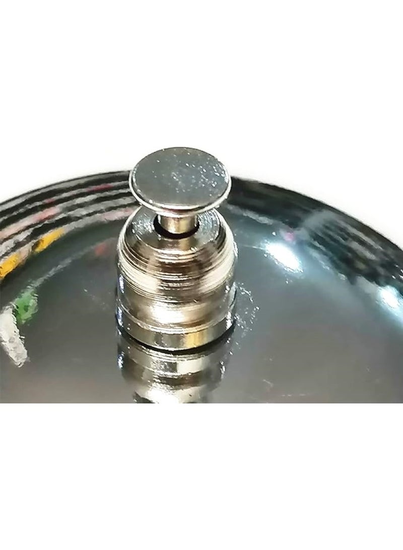 MP Metal Table Bell for Reception Silver