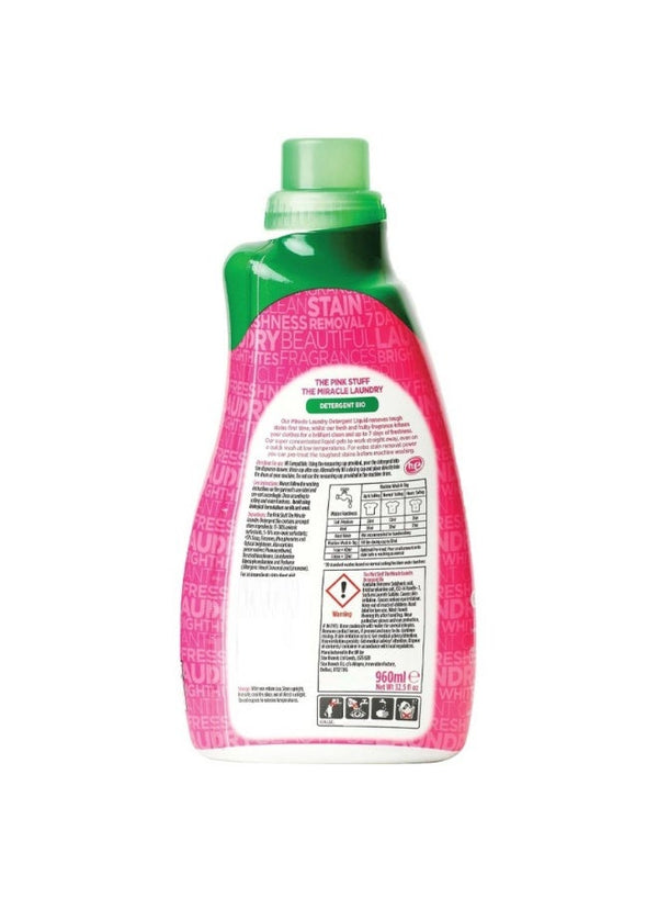 The Pink Stuff Laundry Detergent Liquid 960 ML - Star Drops