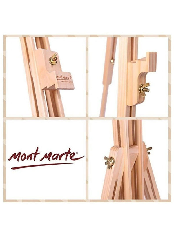 Mont Marte Tripod Easel - Premium Pine Wood