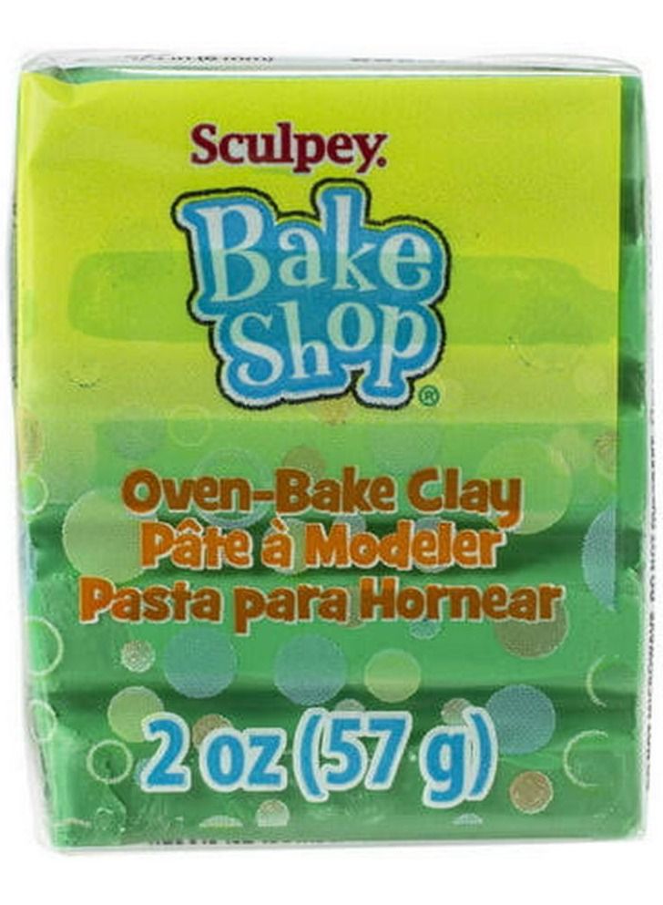Sculpey Bake Shop Oven-Bake Clay 2oz Green
