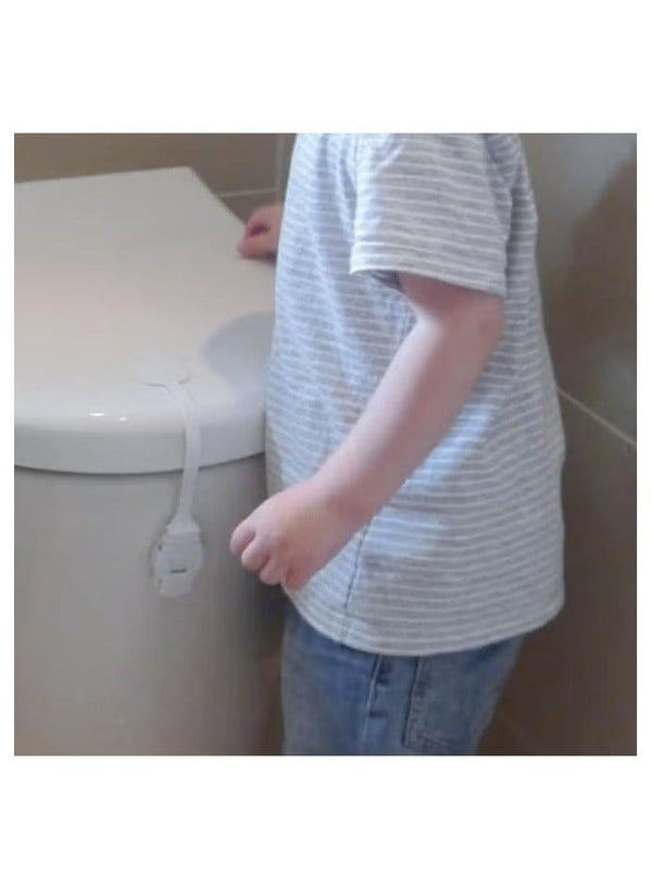 Clippasafe Easy Fit Toilet Lock for Child Safety