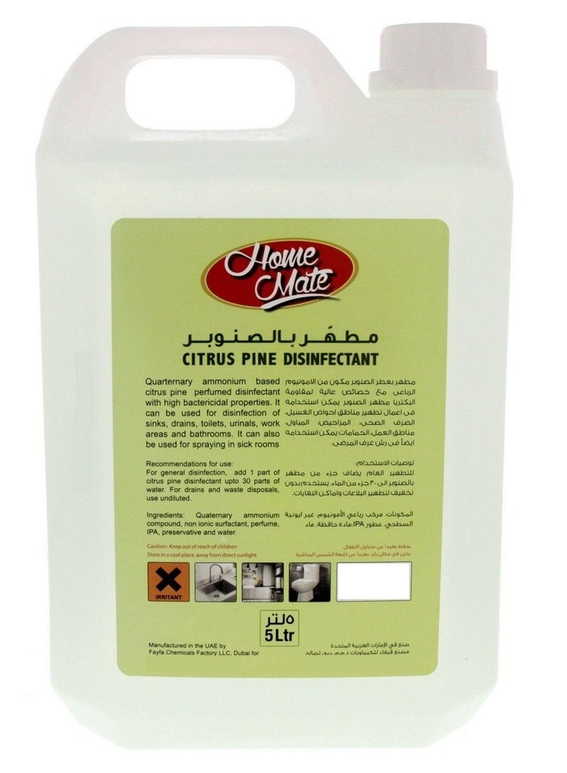 Home Mate Citrus Pine Disinfectant 5 Litres
