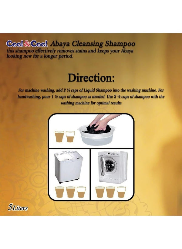 Cool & Cool Abaya Cleansing Shampoo 5L